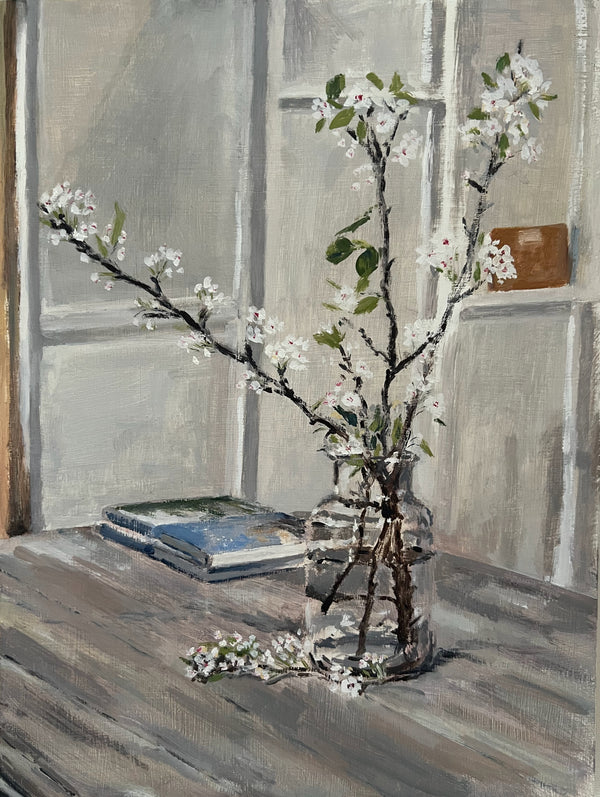Simone Hale - Blossom on the Old Studio Table
