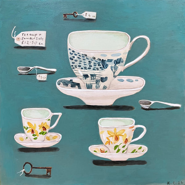 Kirsten Chambers - Teacup and Saucers