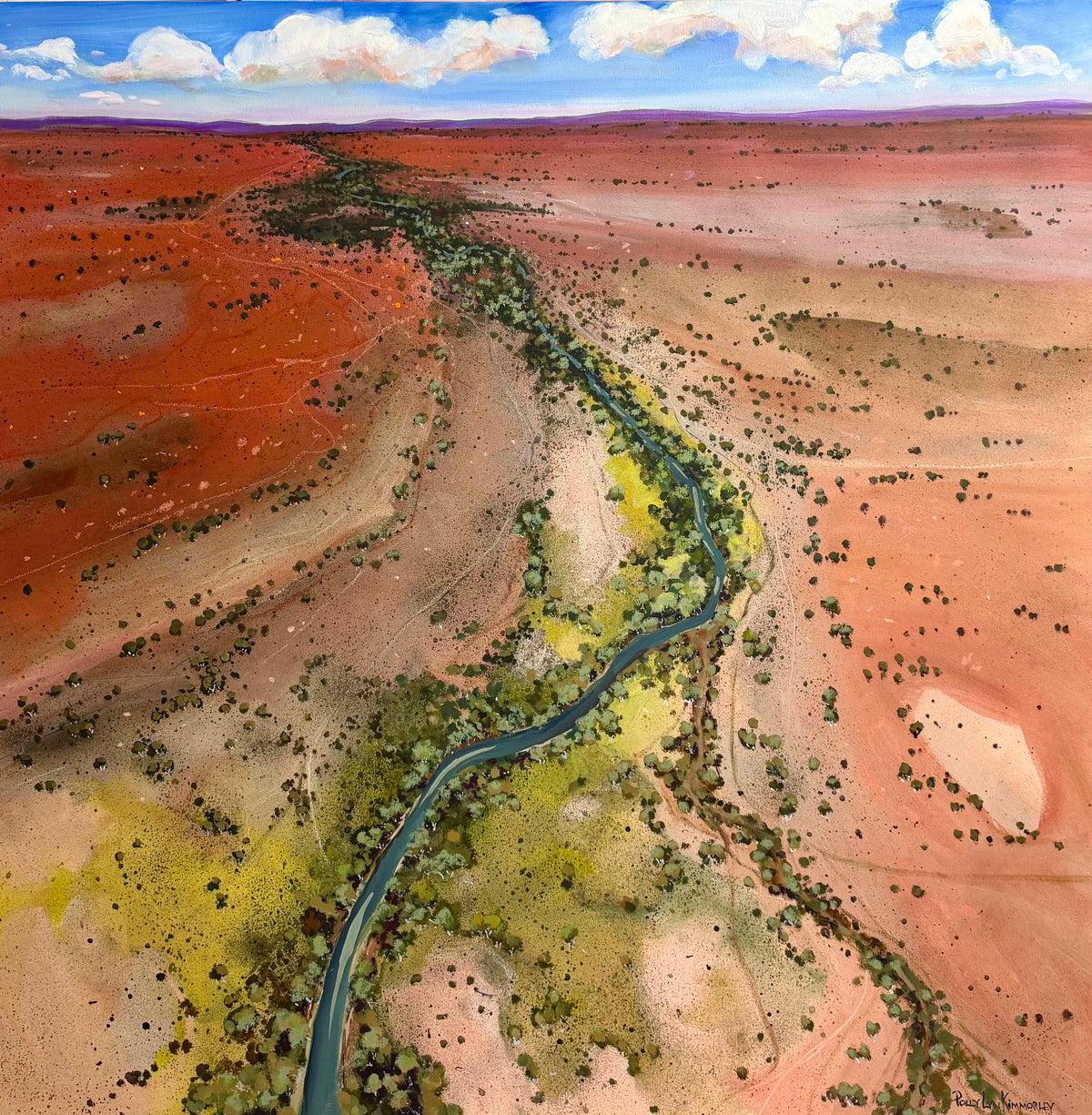 Polly Kimmorley - Flying Along The Darling (Barka)