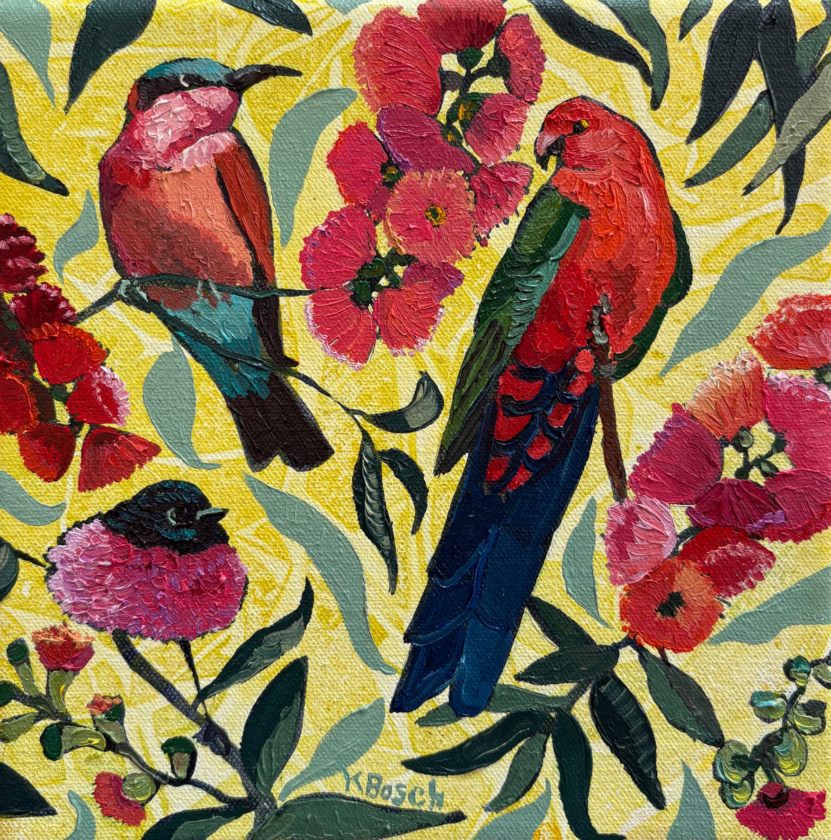 Kobie Bosch - Carmine, King and Robin