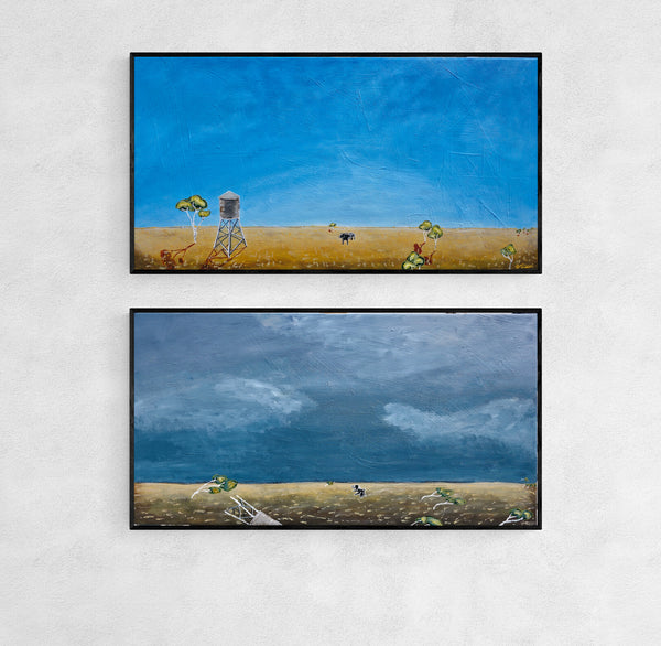 Sam Patterson-Smith - The Day The Wind Changed (Cow Tippin') 1 - Diptych