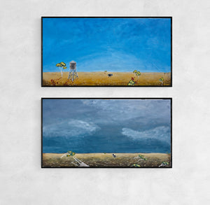 Sam Patterson-Smith - The Day The Wind Changed (Cow Tippin')2 - Diptych