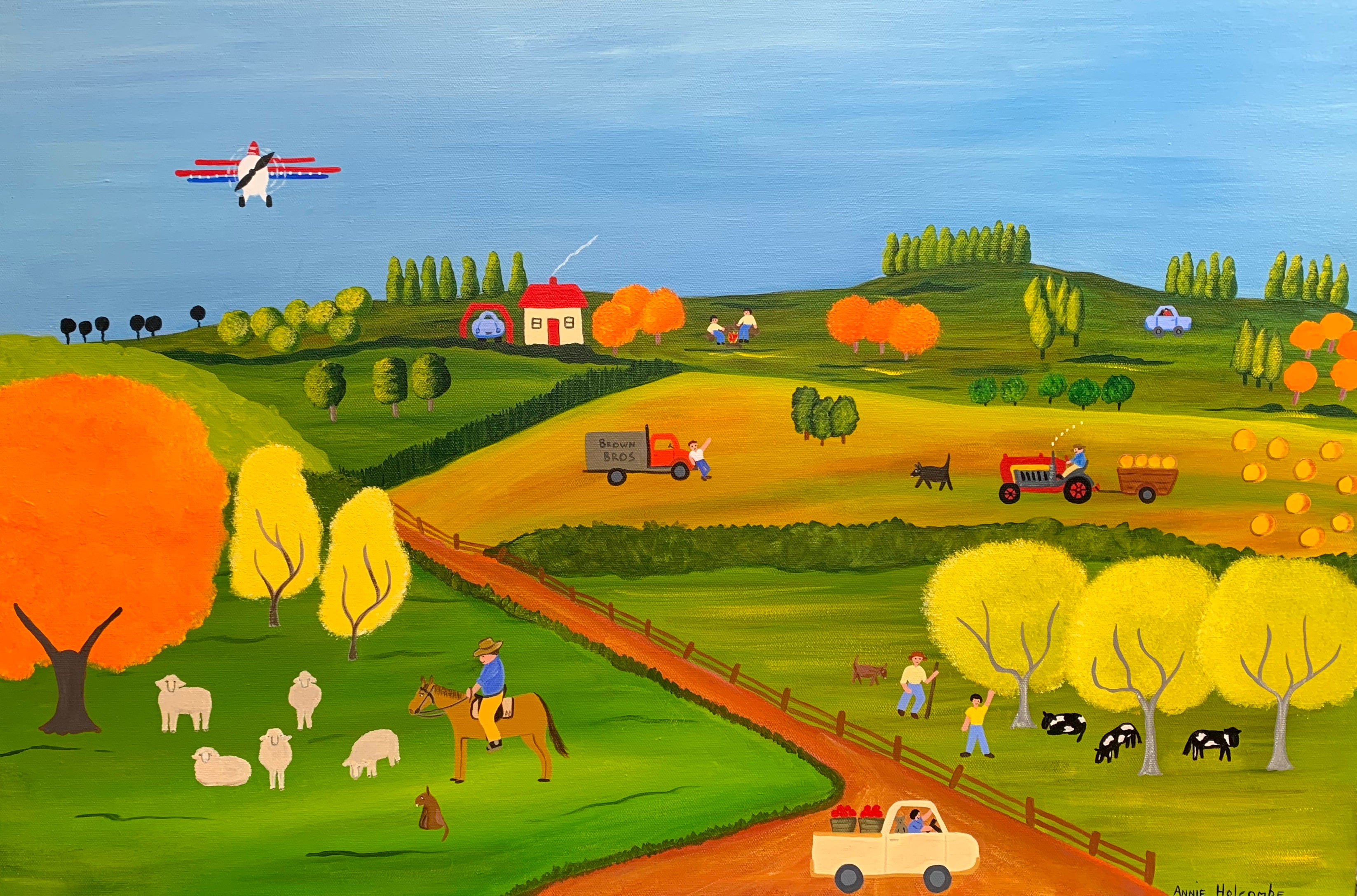 Annie Holcombe  - Watching the sheep