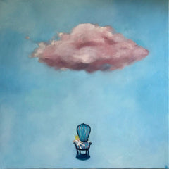 Zory McGrath - Little Prince Sitting Under a Cloud (Blue)