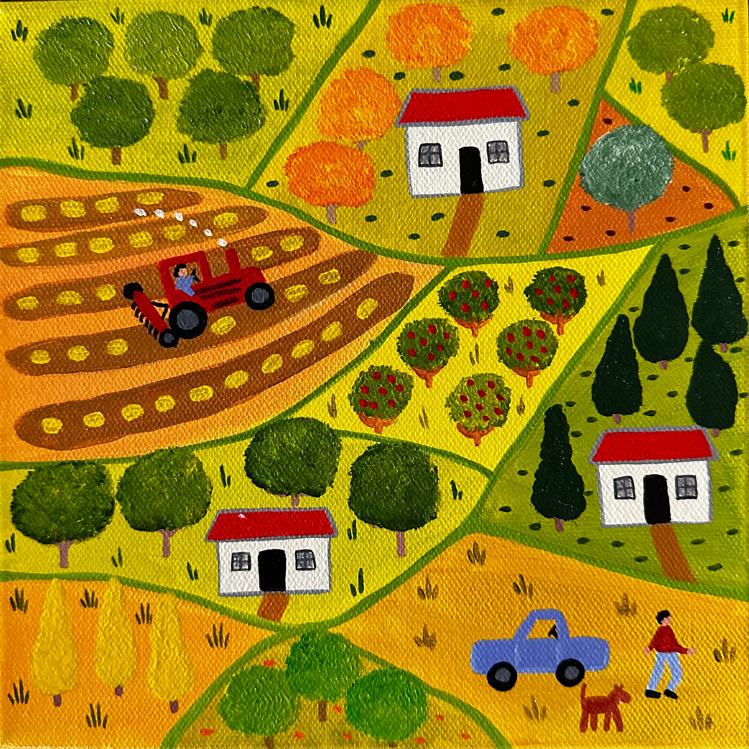 Annie Holcombe - Making hay