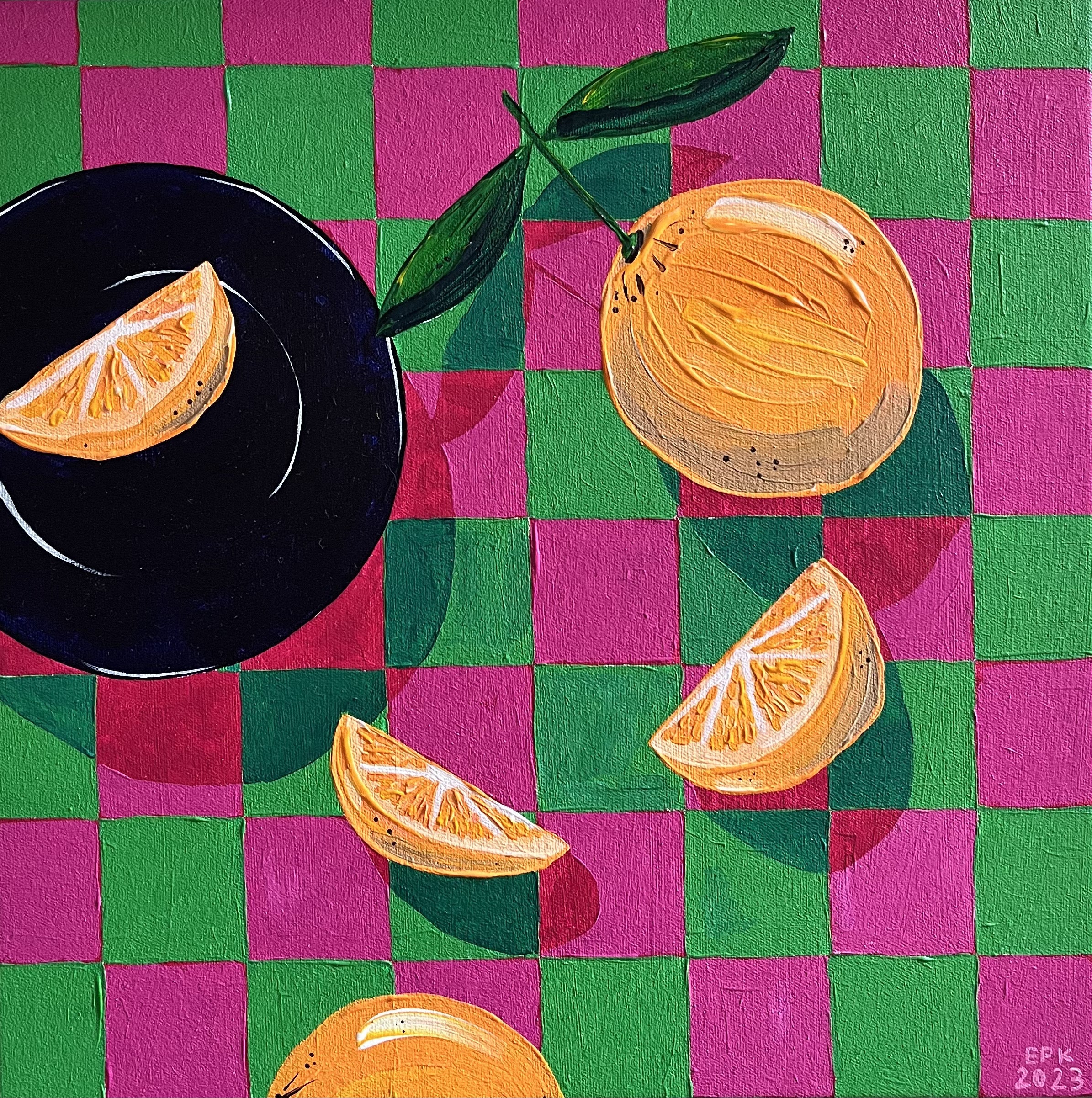 Eliza Koch - Pink, Green, Orange