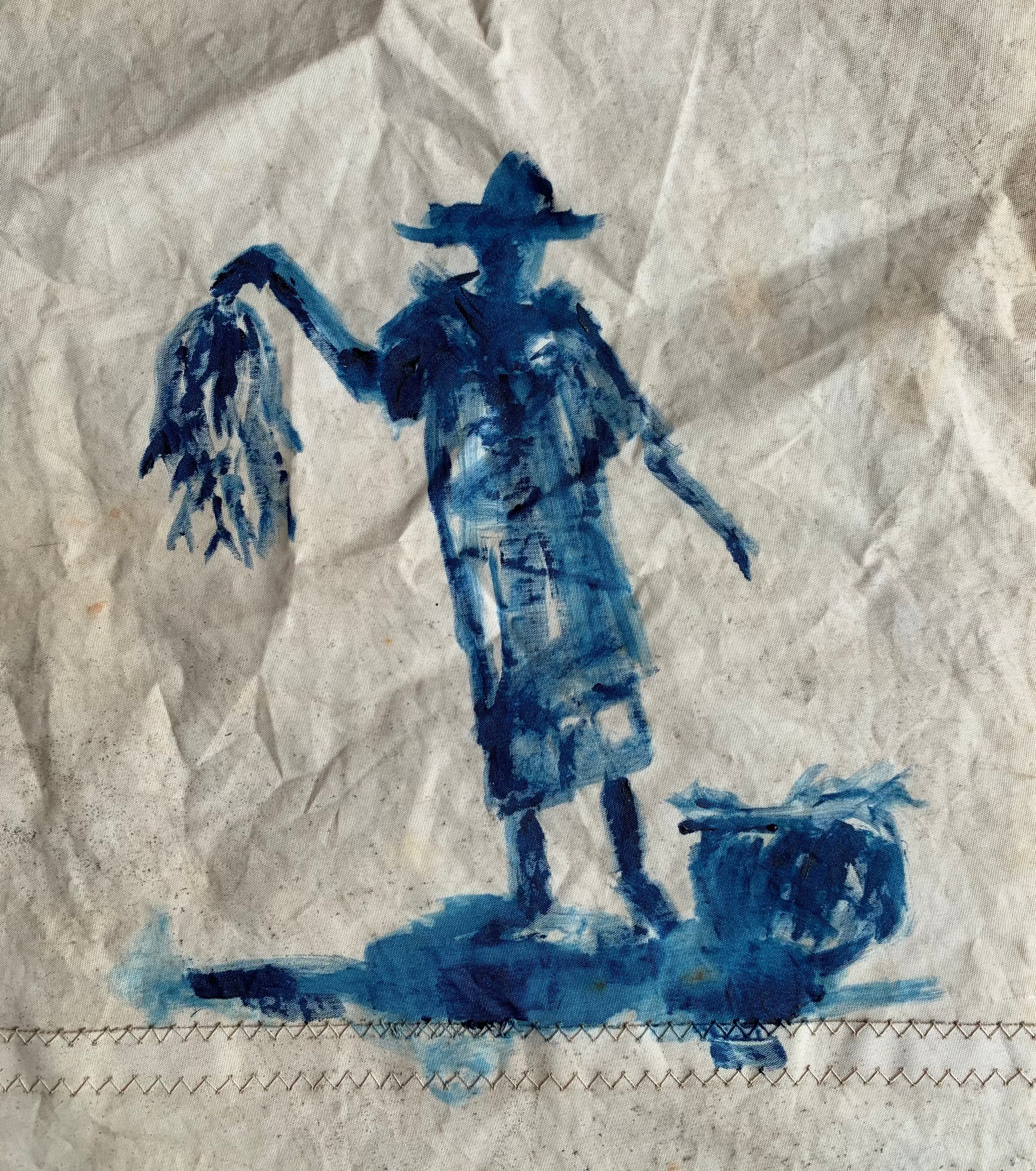 Ingrid Haughton - Man with fish