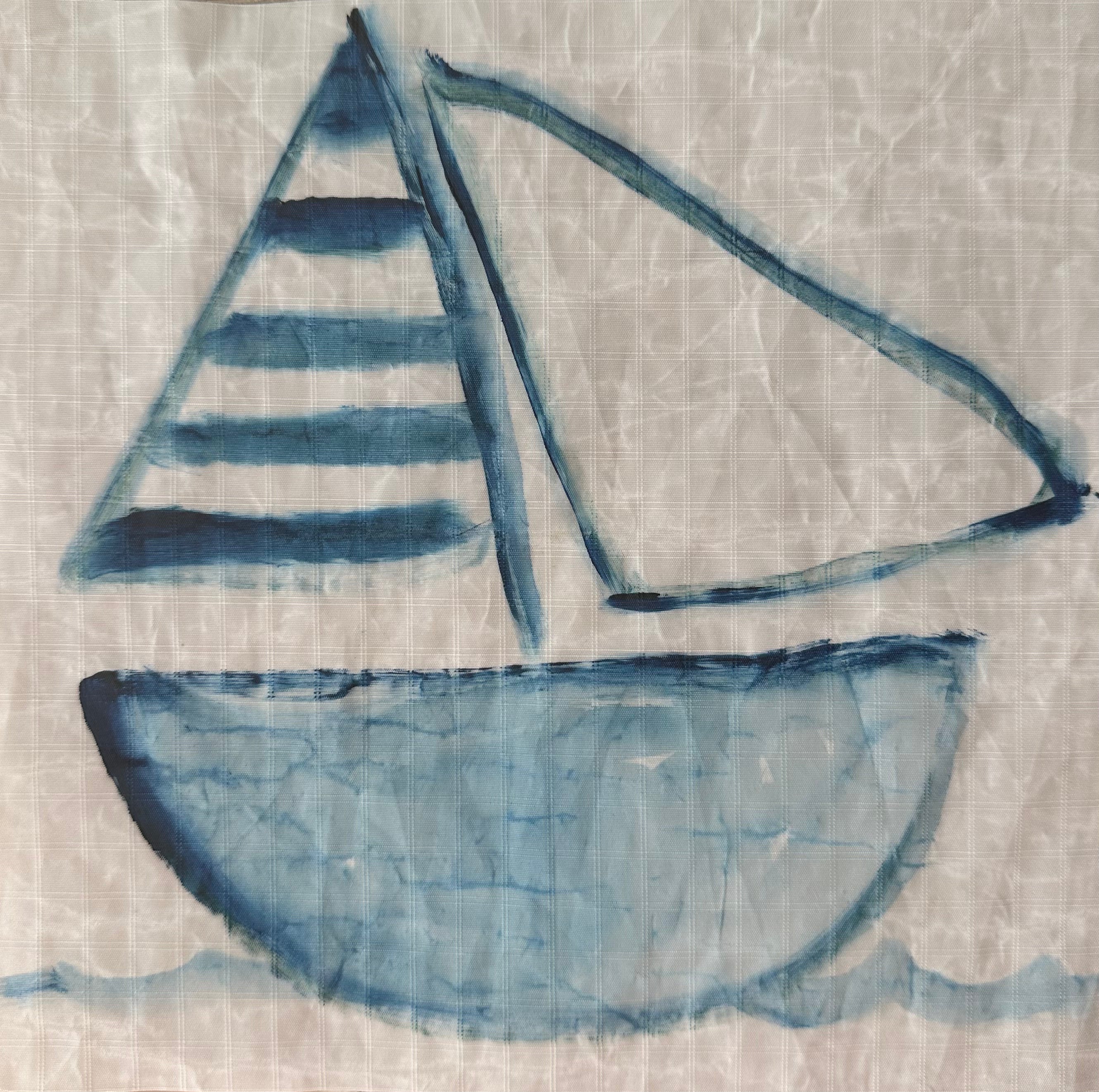 Ingrid Haughton - Little boat striped tail