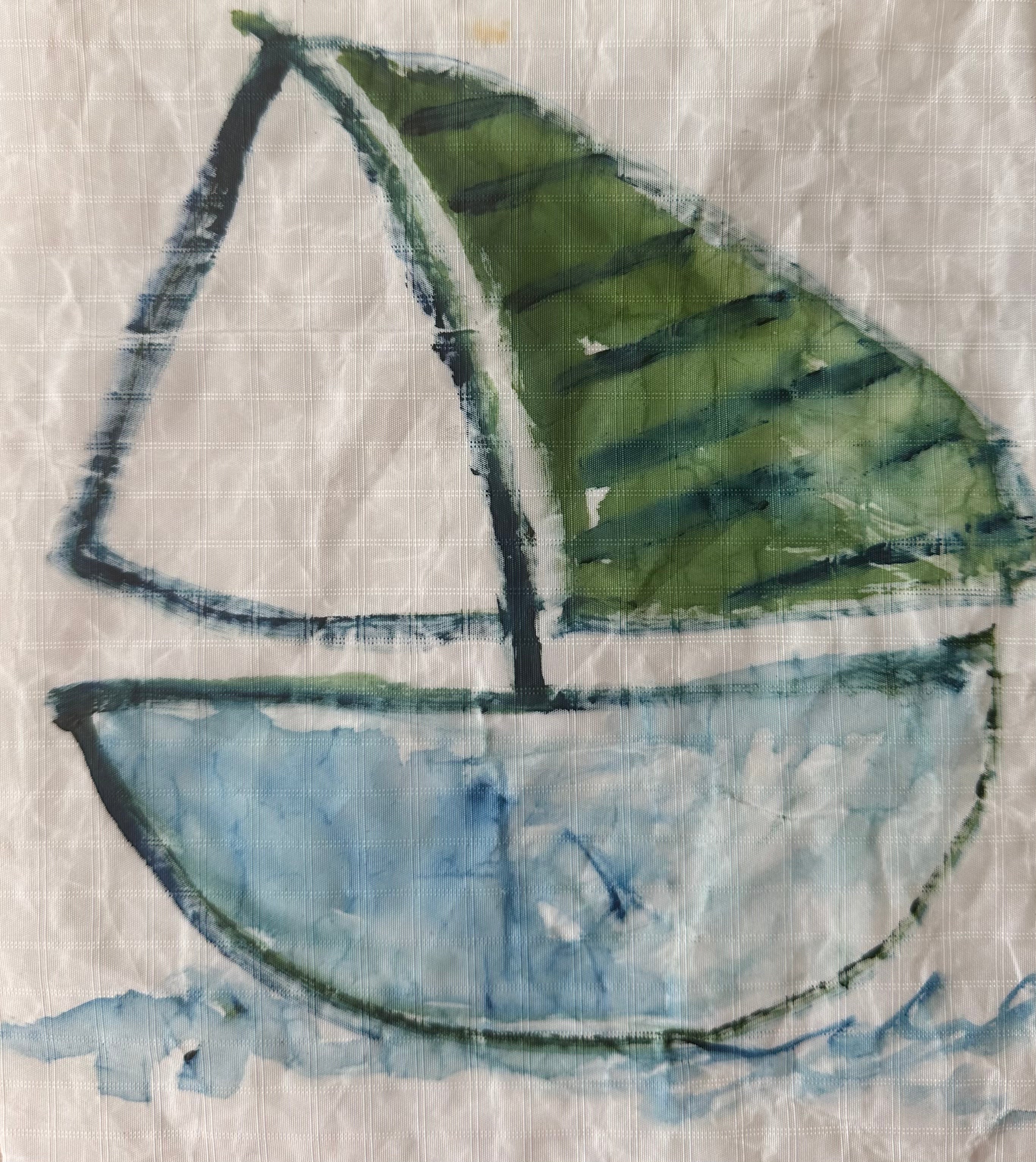 Ingrid Haughton - Little boat green sail