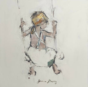 Joanna Davies - Girl on swing