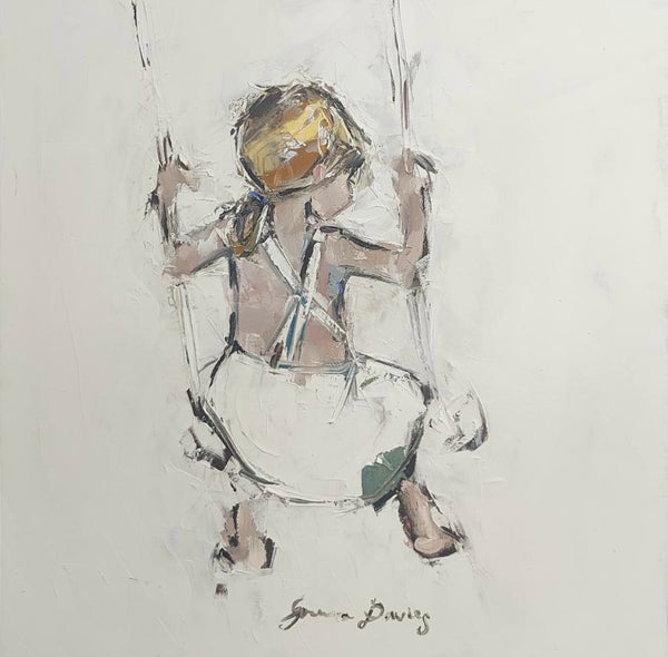 Joanna Davies - Girl on swing
