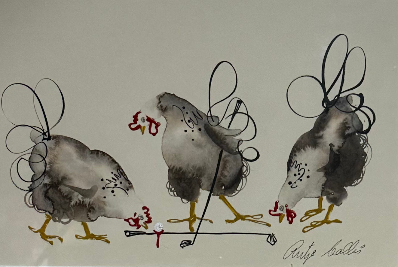 Antje Collis  - Teeing things up