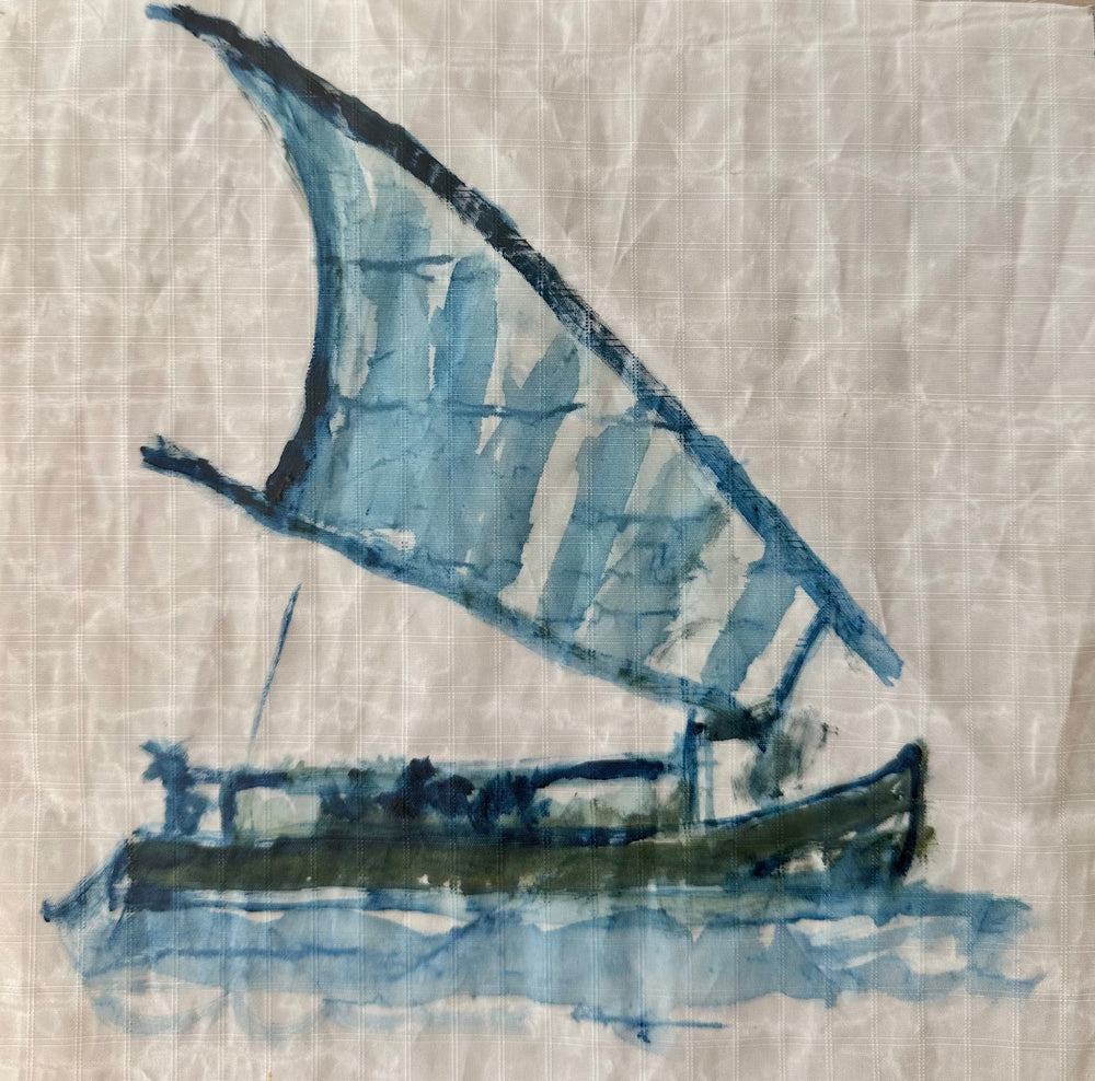 Ingrid Haughton - Falucca striped sail