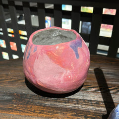 Angela Edwards Ceramics - Pink Pod Vase