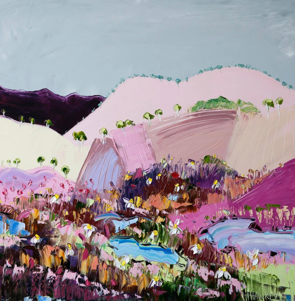 Angela Hawkey - Pink Hills