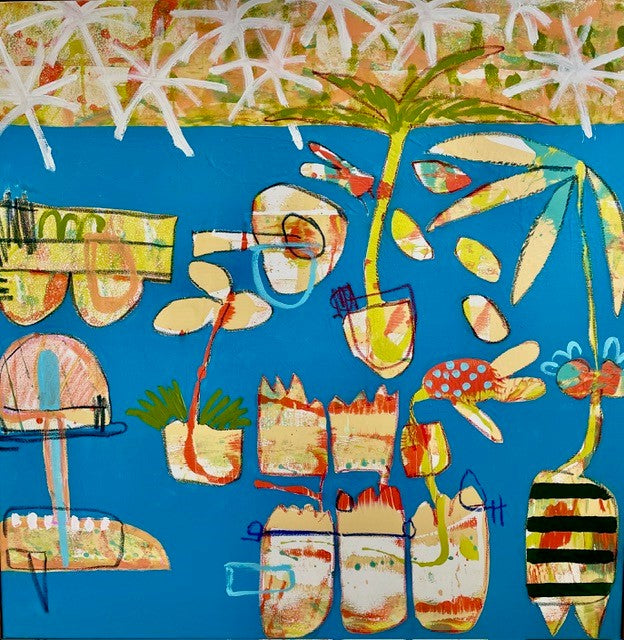 Margaret Delahunty Spencer - Blue Summer Beauty