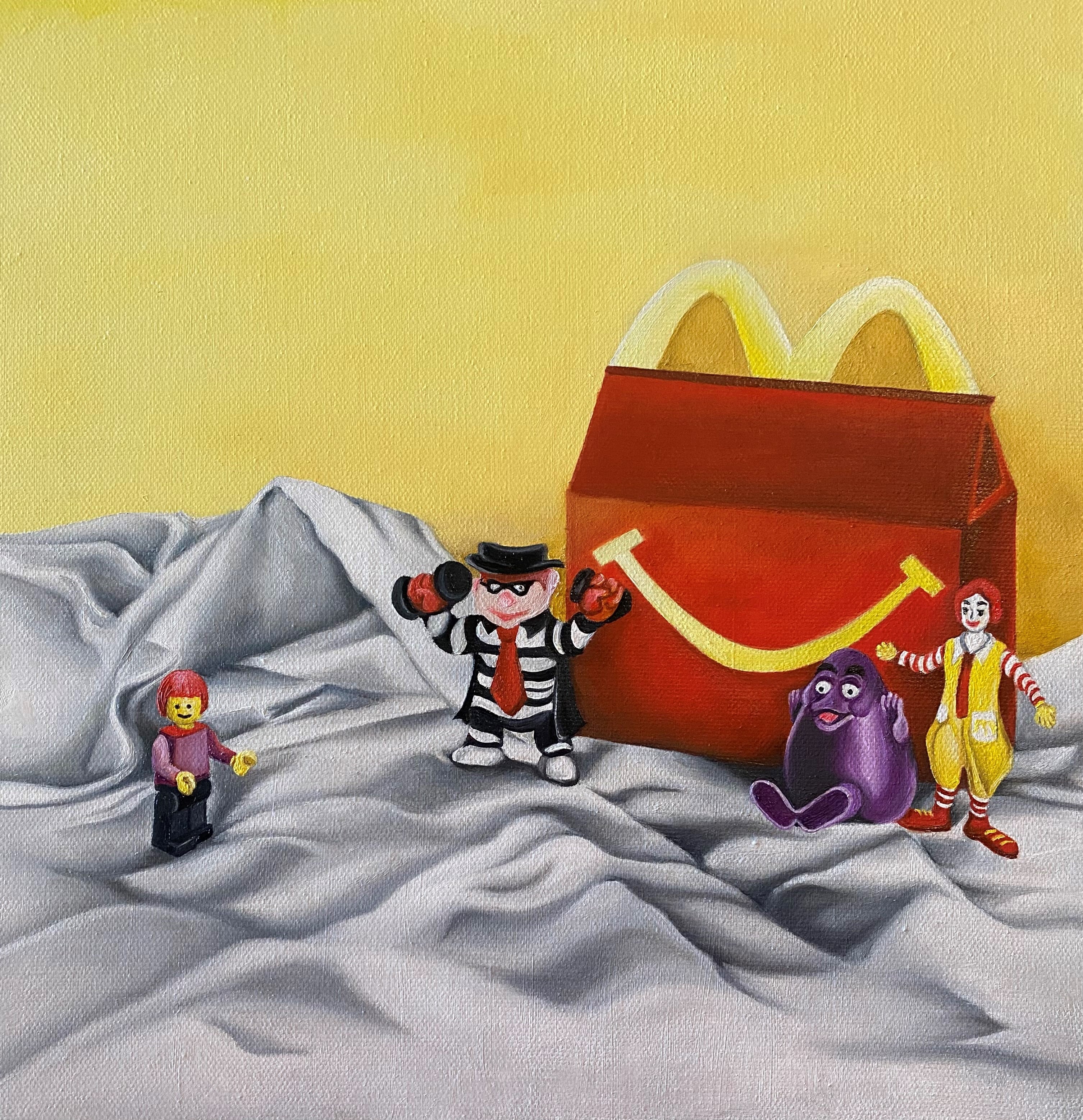 Melissa Purdy - When you put in your Mchappy  face and they won’t let you in the Box