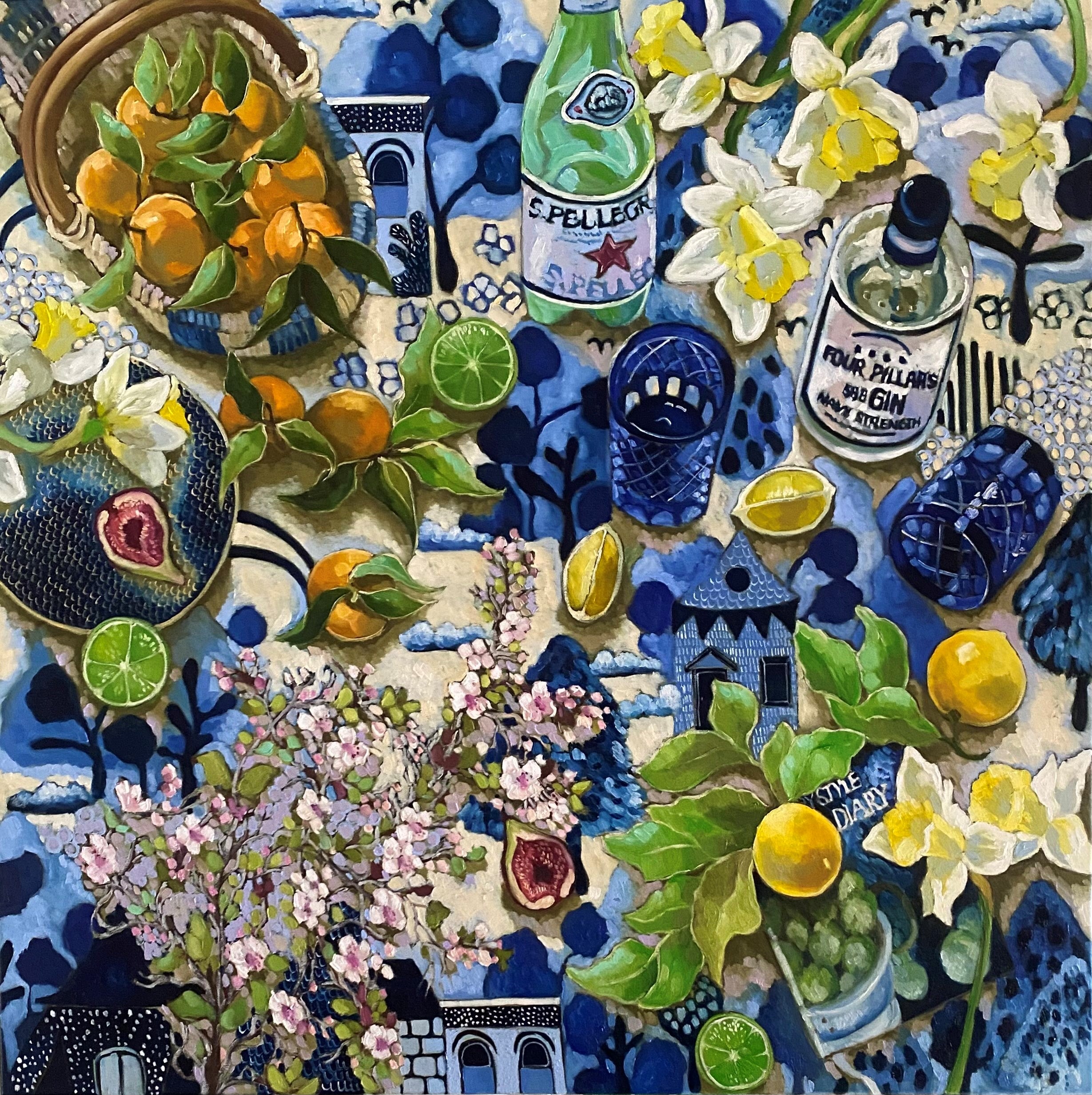 Michelle Fogarty - Basket full of Manderins