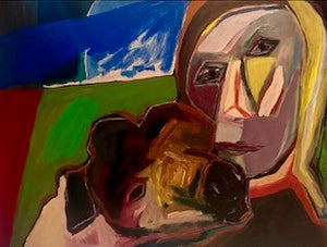 Nicholas Osmond - Woman and Dog