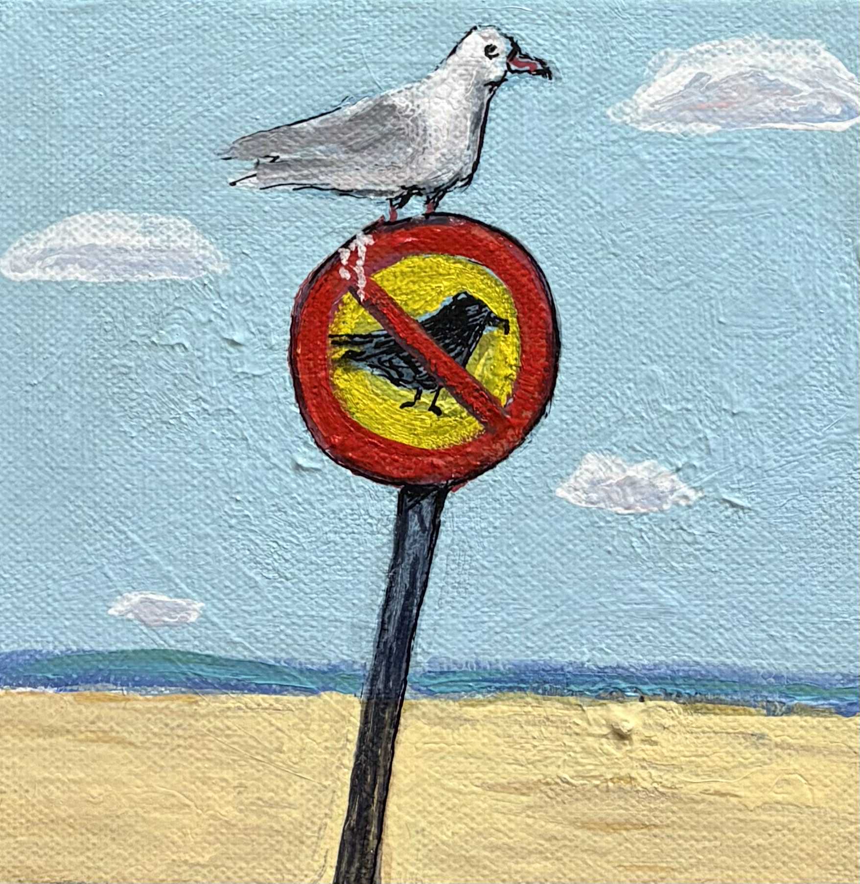 Karen Gray - Bernie's protest