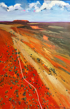 Polly Kimmorley - Flying Into Uluru