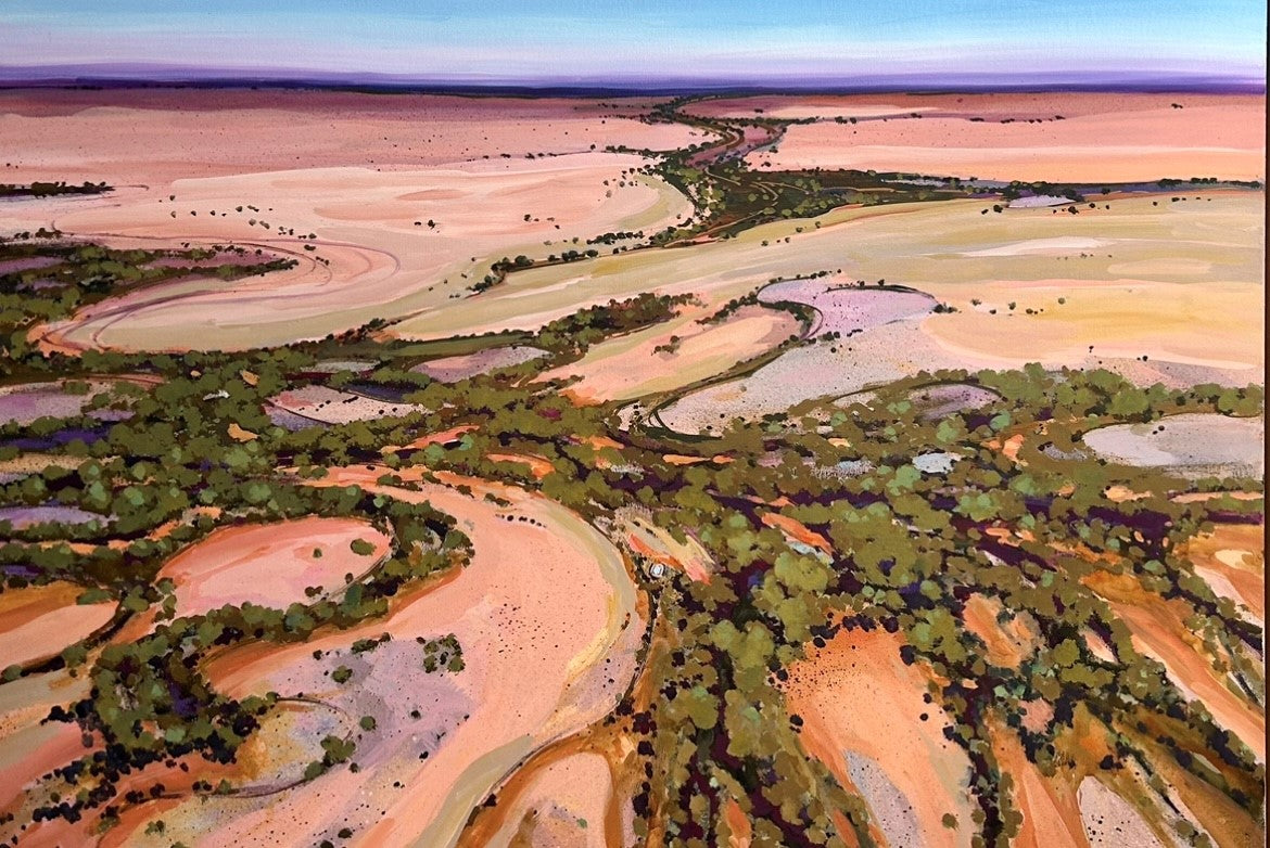 Polly Kimmorley - Swerves And Curves To Lake Eyre
