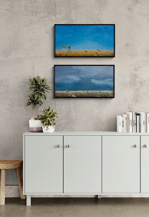 Sam Patterson-Smith - The Day The Wind Changed (Cow Tippin')2 - Diptych