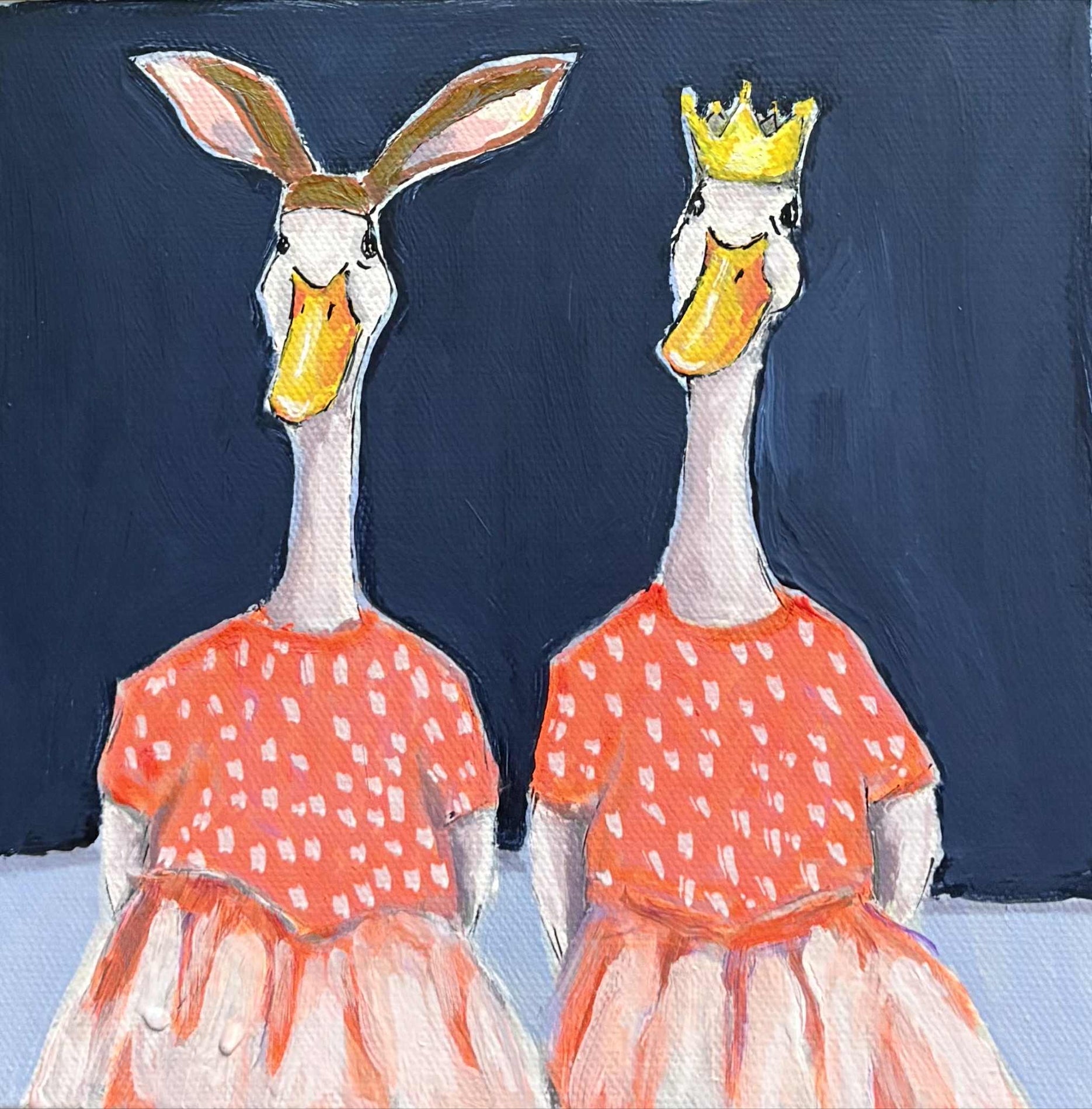 Karen Gray - Margaret & Emily perform "the Princess & the hare"