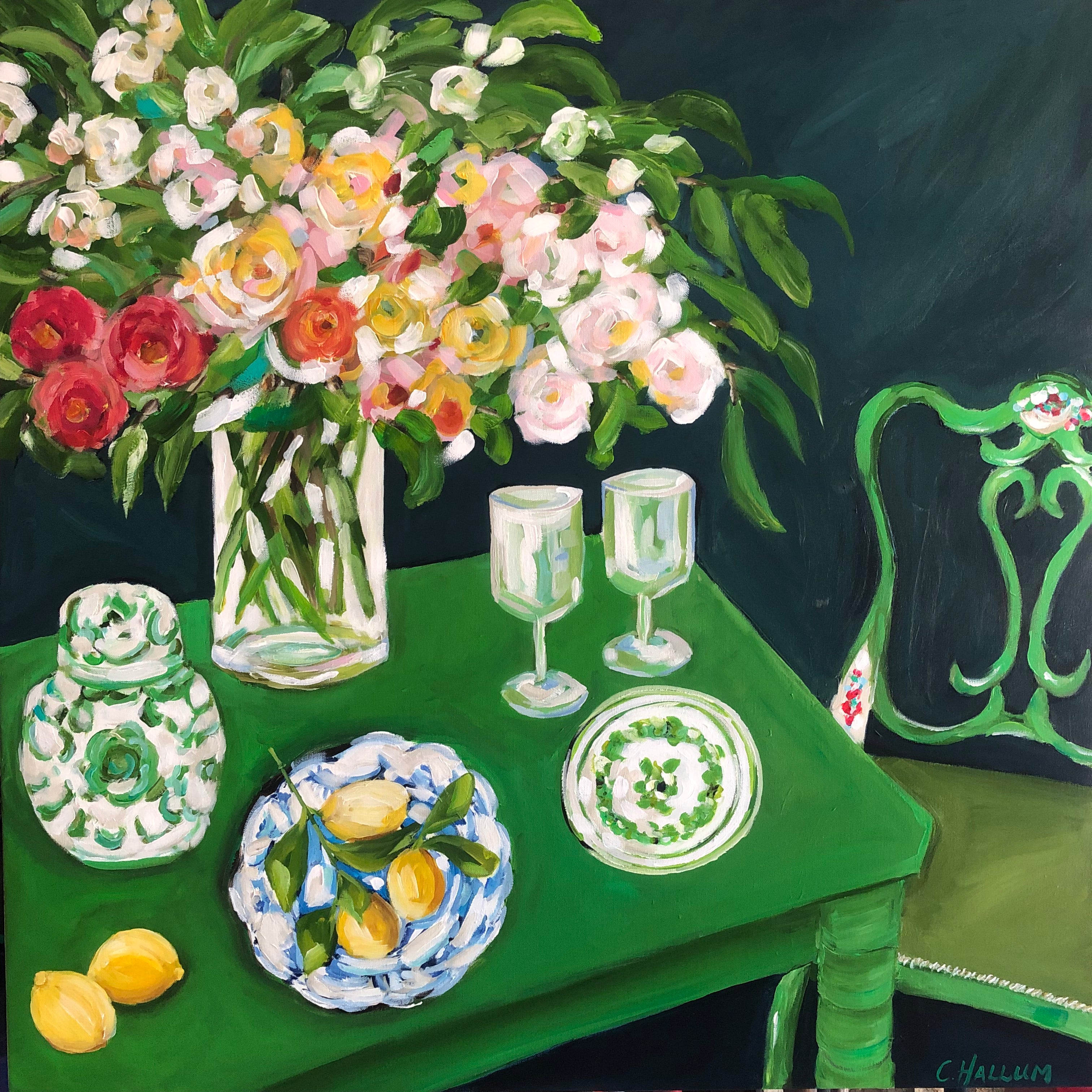 Carolyne Hallum - The Ecletic Room at the Grand Hotel