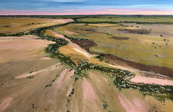 Polly Kimmorley - Evening Along The Billabong