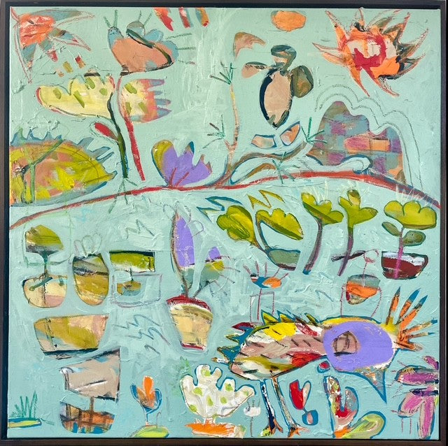 Margaret Delahunty Spencer -  Summer on the Lake - "Birdie"