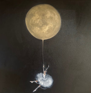 Zory McGrath - Little Ballerina with Gold Balloon #1