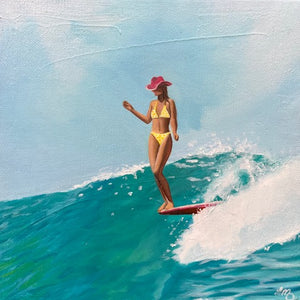 Leonie McIntosh - Yellow Polkadot Bikini