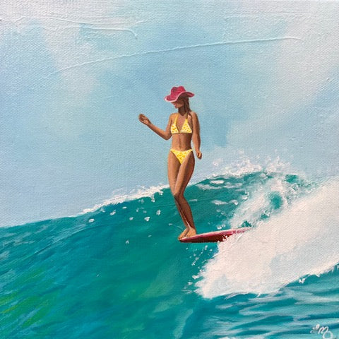 Leonie McIntosh - Yellow Polkadot Bikini