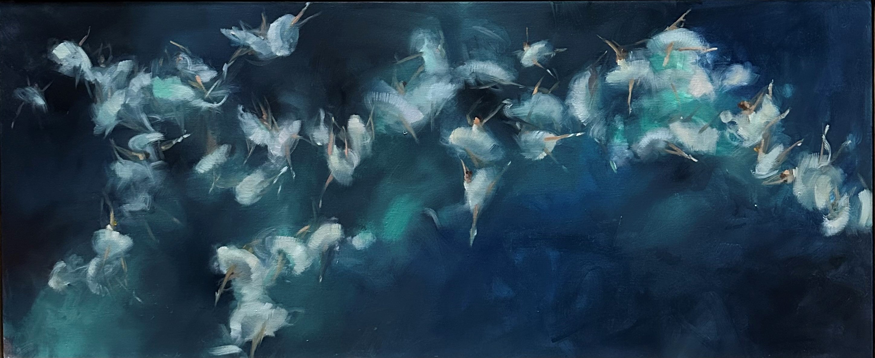 Zory McGrath - A Ballet of Blue Whirls