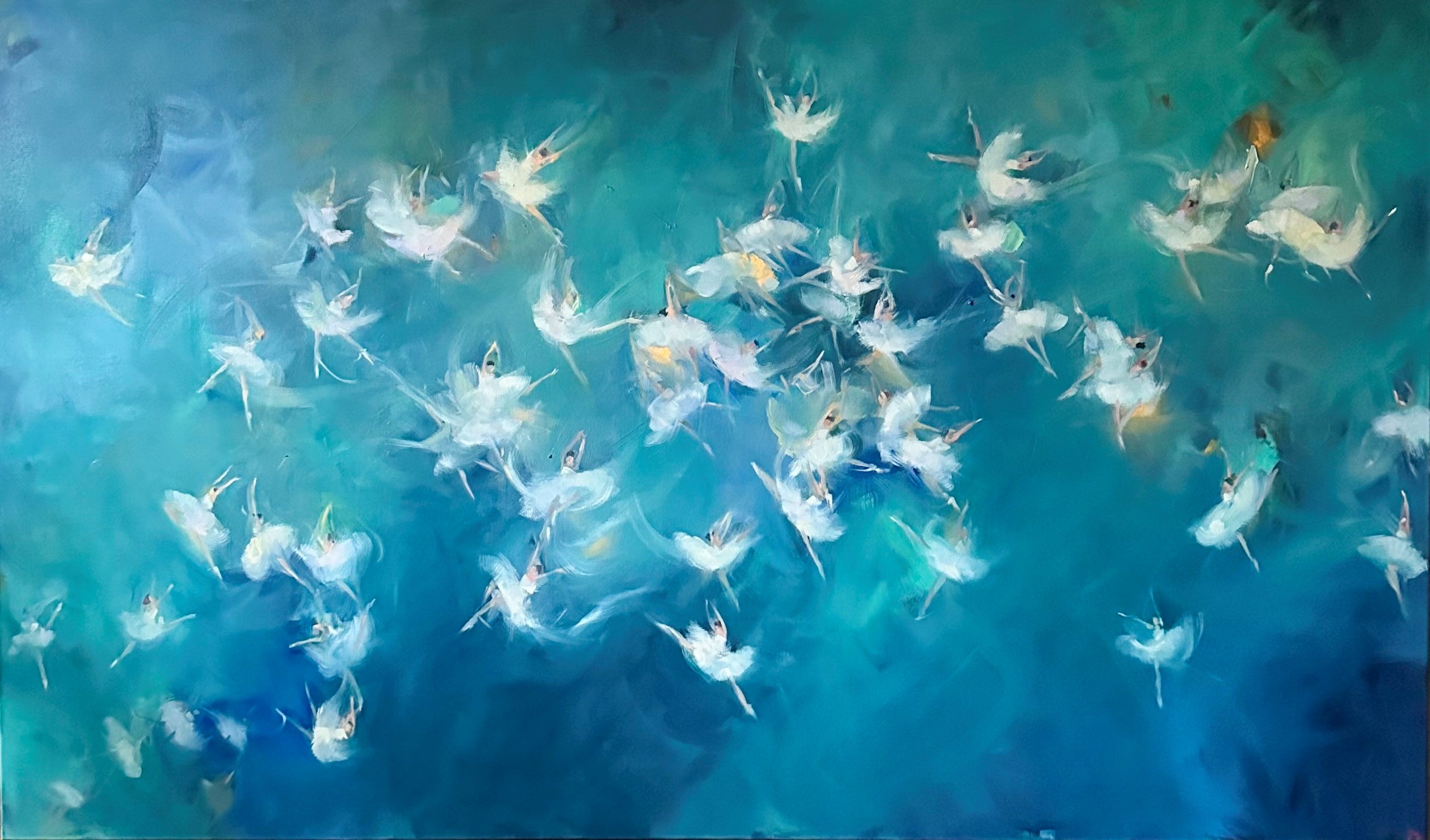 Zory McGrath - An Enchanting Twirls in Turquoise