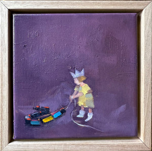 Zory McGrath - Little Prince pulling toy train