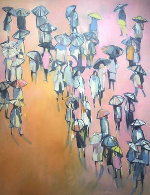 Zory McGrath - Umbrellas in Pink