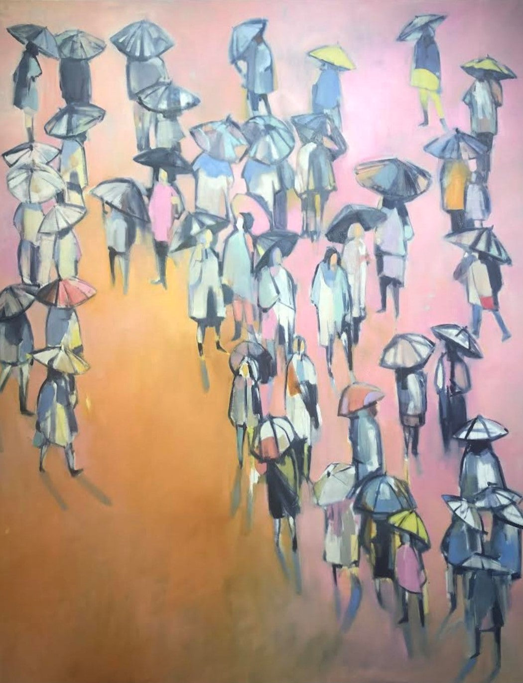 Zory McGrath - Umbrellas in Pink