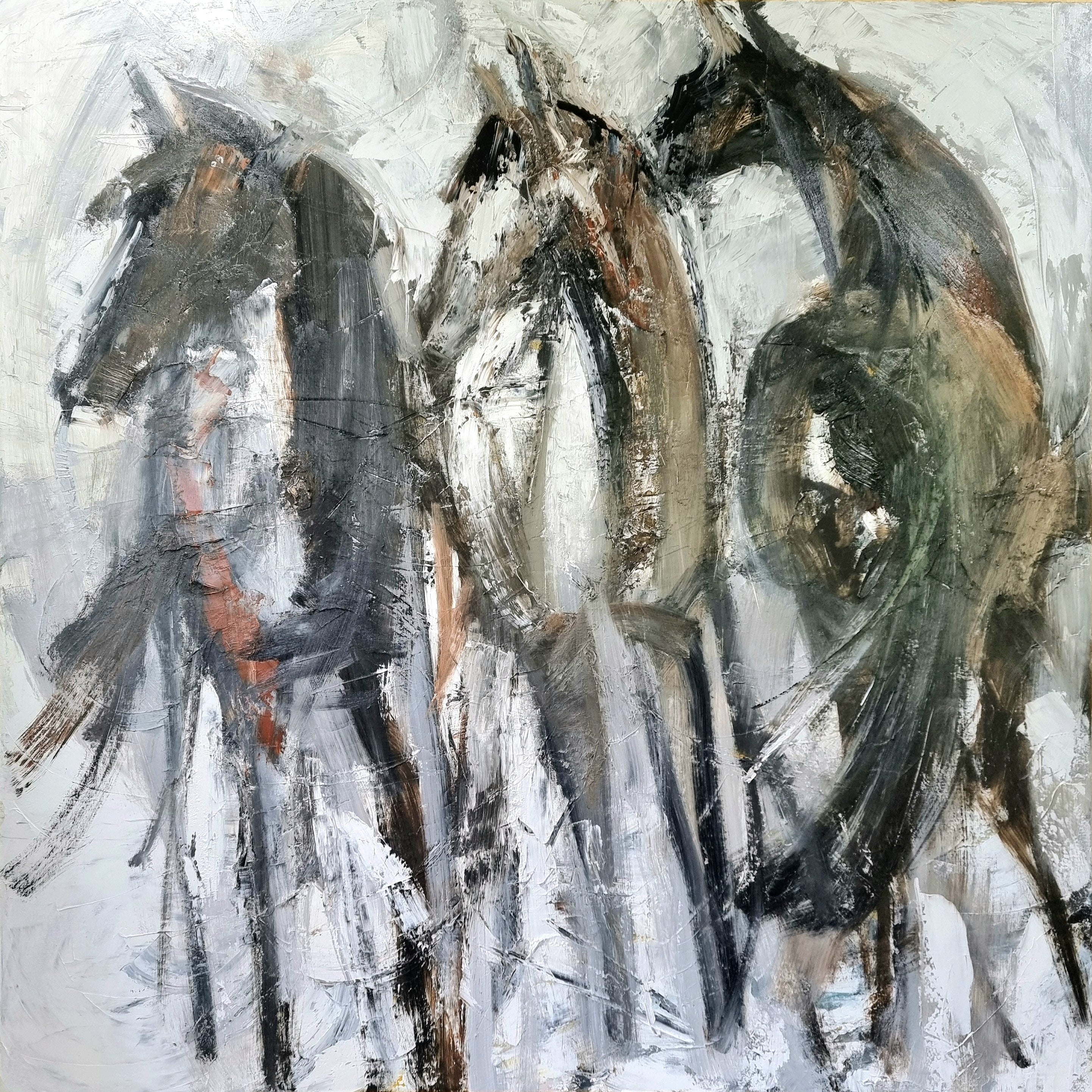Joanna Davies - Three Horses