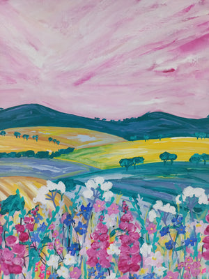 Annabel Wykamp - Canola Covers the Land