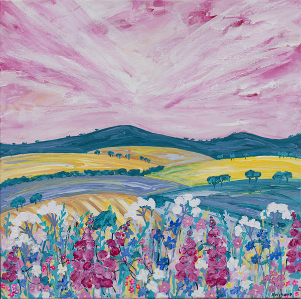 Annabel Wykamp - Canola Covers the Land