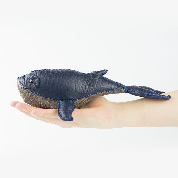 Freda Cheung - Leather Handmade Blue Whale
