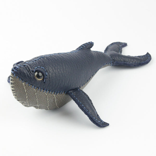 Freda Cheung - Leather Handmade Blue Whale