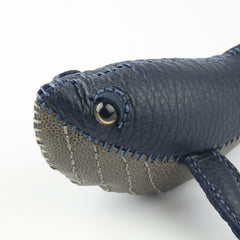 Freda Cheung - Leather Handmade Blue Whale