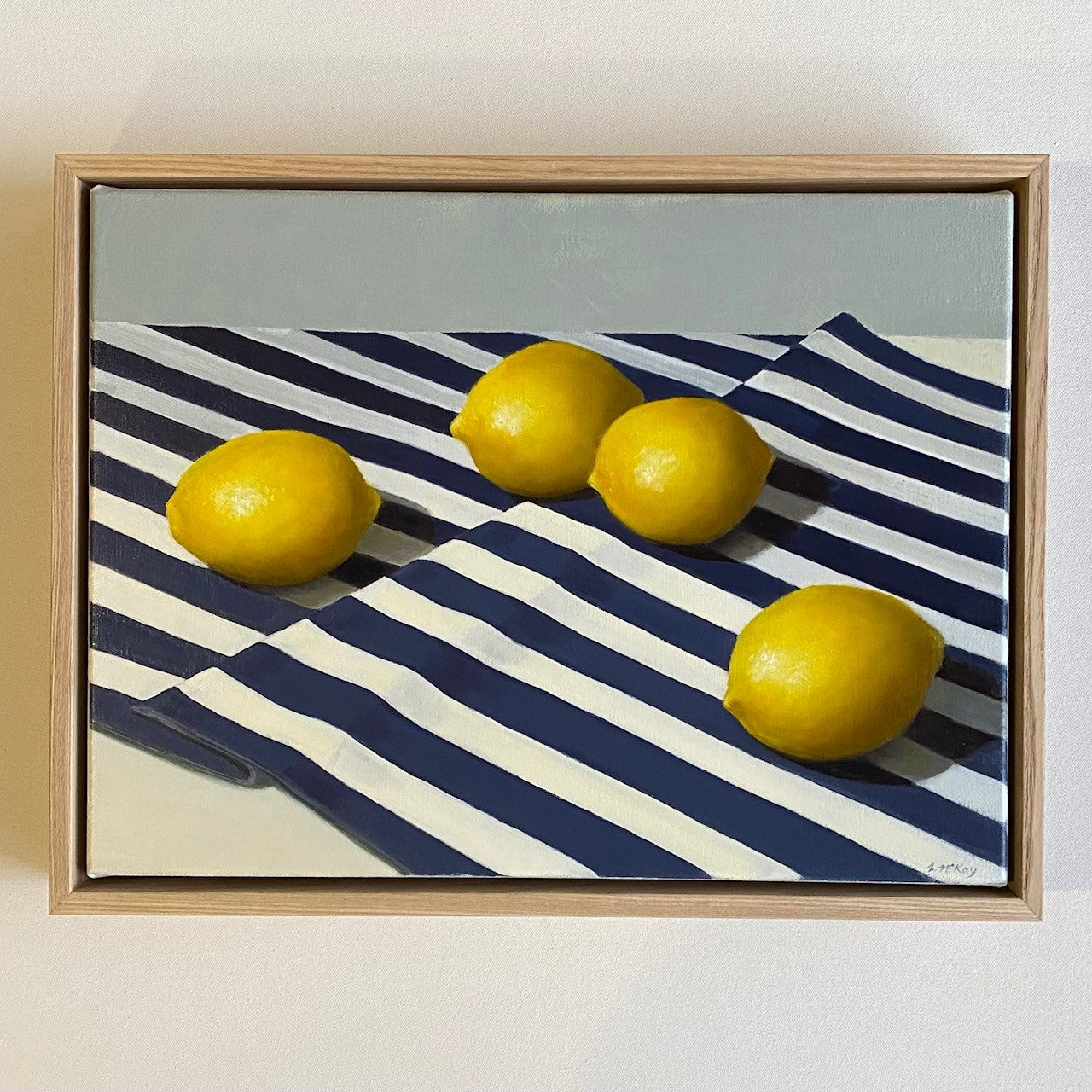 Lynda McKay - Yellow on Blue