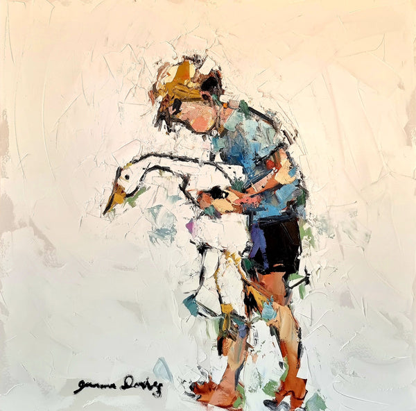 Joanna Davies - Boy and his Duck