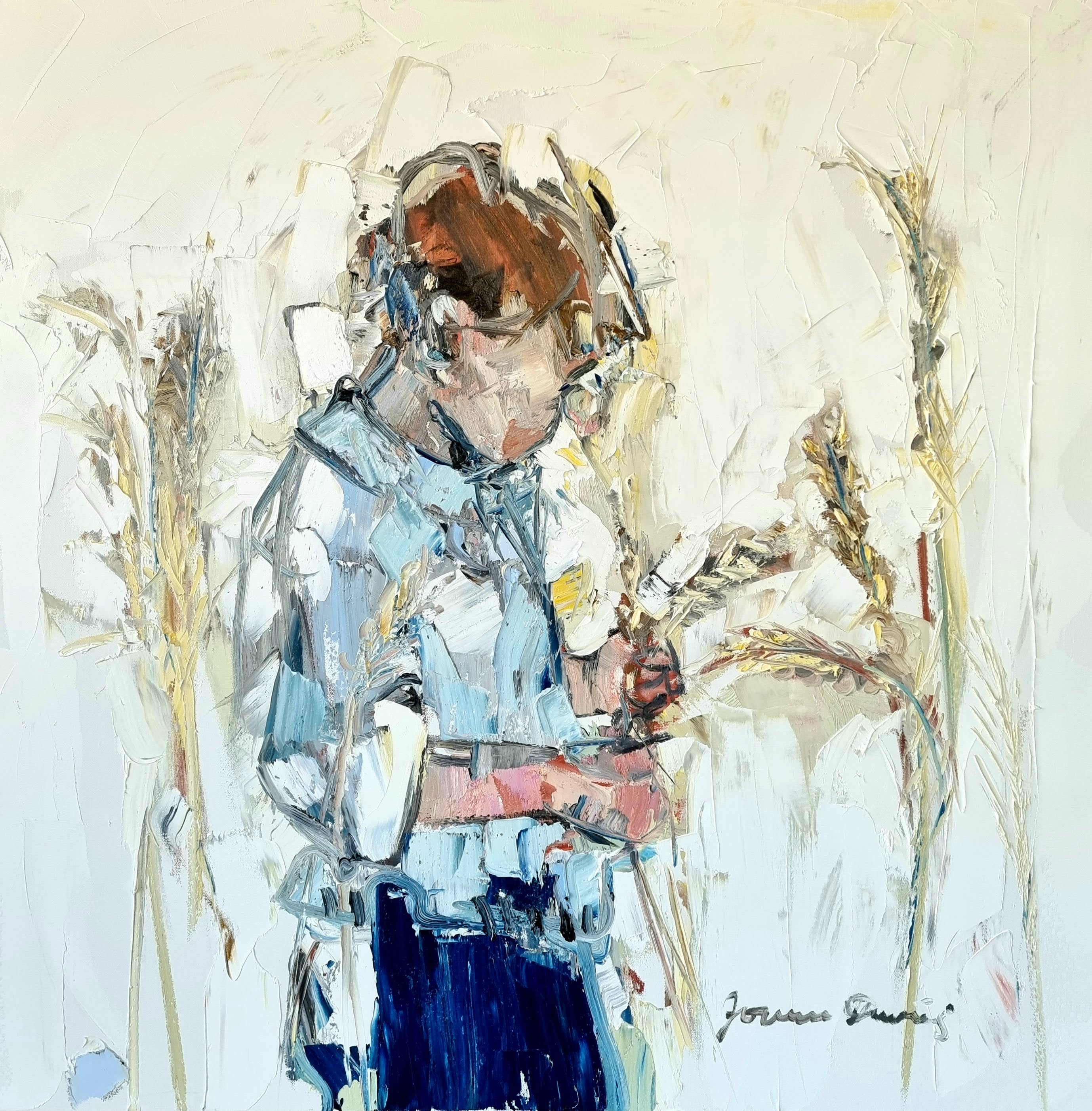 Joanna Davies - Boy with Wheat