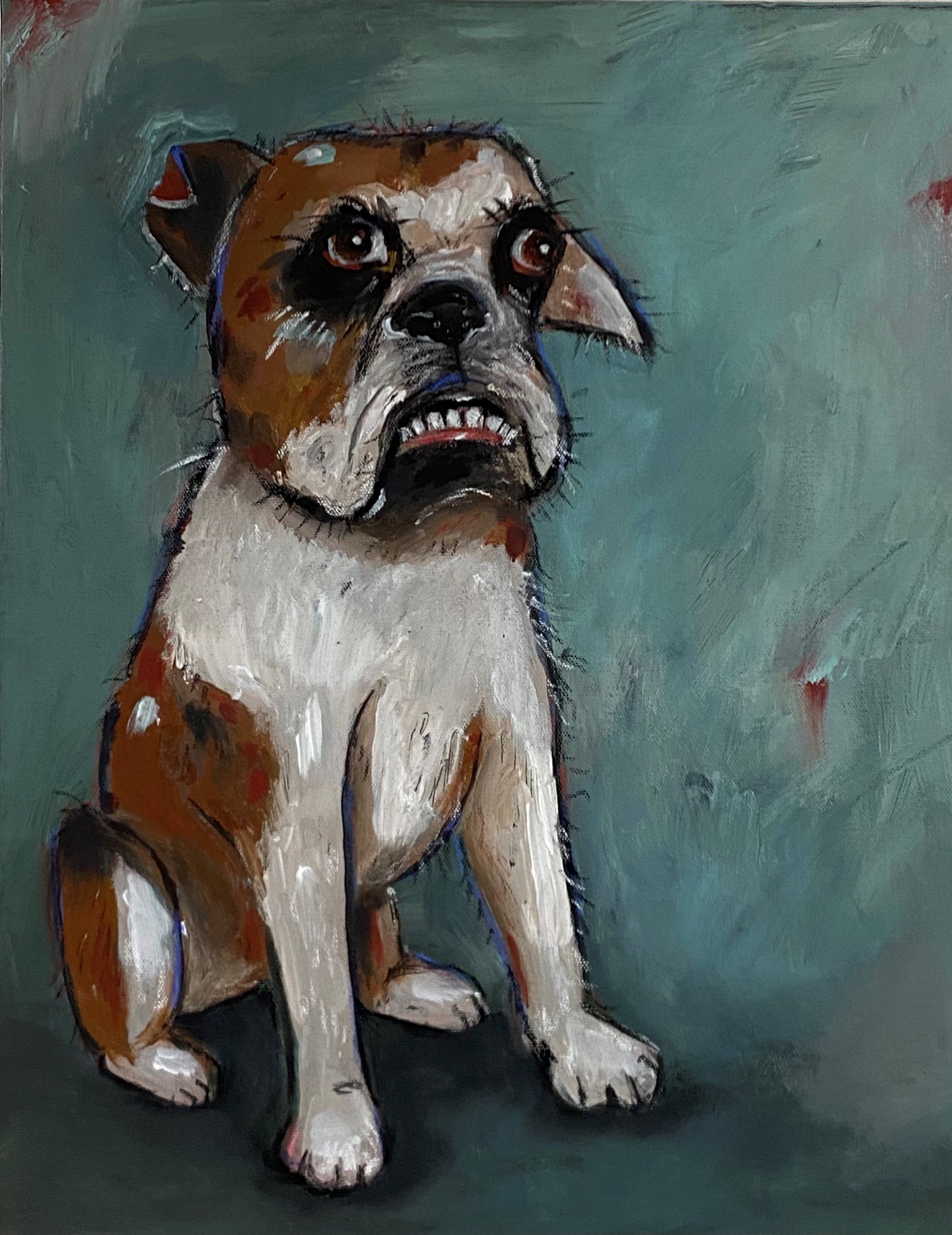 Karen Gray - Bruce…. More of a lover than a fighter