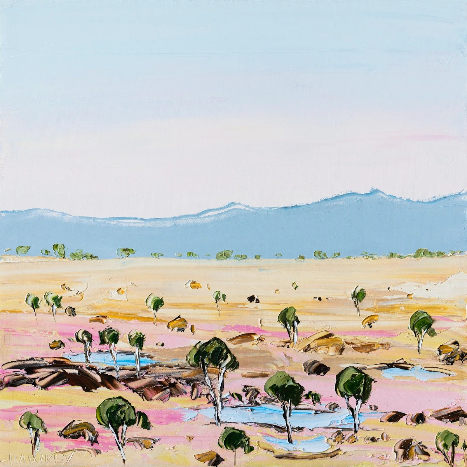 Angela Hawkey - Colourful land 6